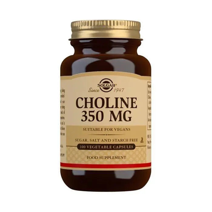 Solgar Choline Vegicaps 100's Solgar