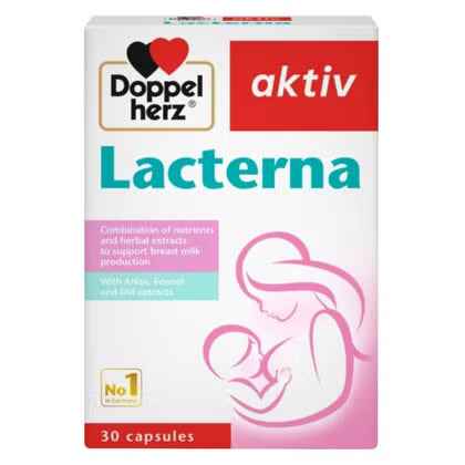Doppelherz aktiv lacterna lactation supplement capsules, pack of 30’s