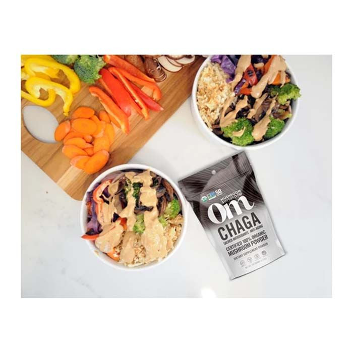 Om Chaga Organic Mushroom Powder 100g OM