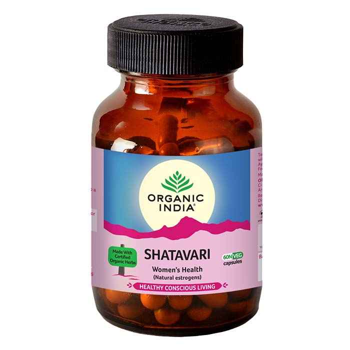 Organic India Shatavari Hormonal Balance - 90 Capsules