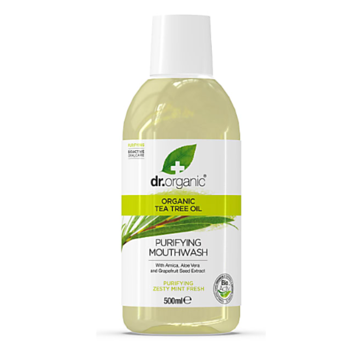 Dr.Organic Tea Tree Mouthwash - 500ml Dr.Organic