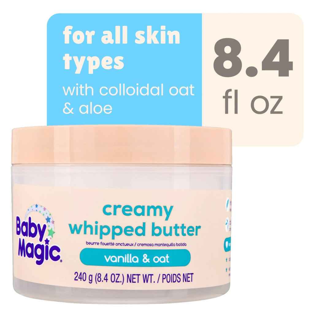 Baby magic vanilla oat creamy whipped butter - 240g