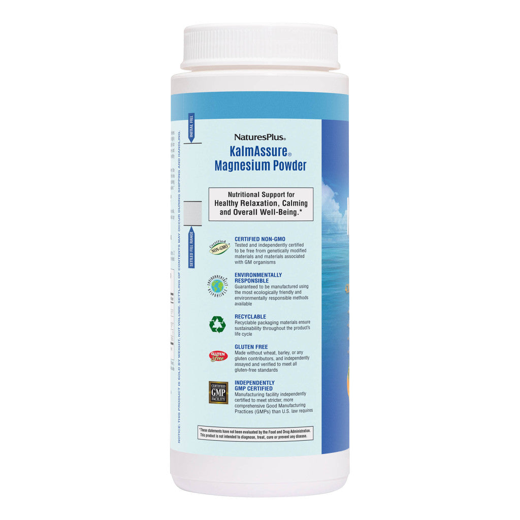 Natures Plus Kalm Assure Magnesium Powder 1.15 lb - (527g) Natures Plus