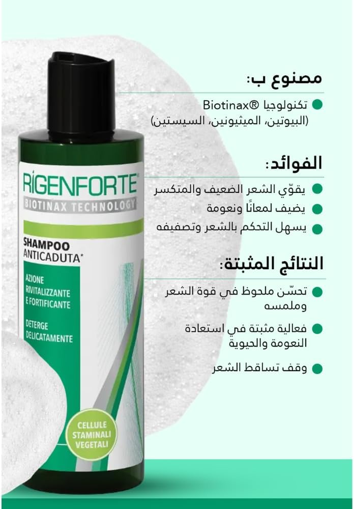 Rigenforte Anti-Hair Loss Shampoo 250ml Rigenforte