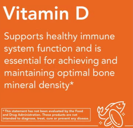 Now Vitamin D3 1000IU – 180 Softgels