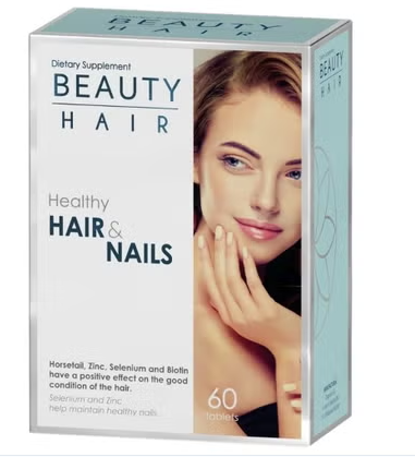 Beauty Care Healthy Hair & Nails Supplement, Pack of 60's beauty
