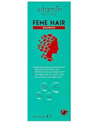Vitamin Factory Feme Hair Strengthening Shampoo 200ml
