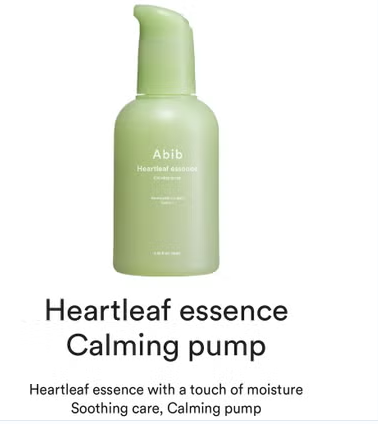 Abib Heartleaf Essence Calming Pump 50ml Abib
