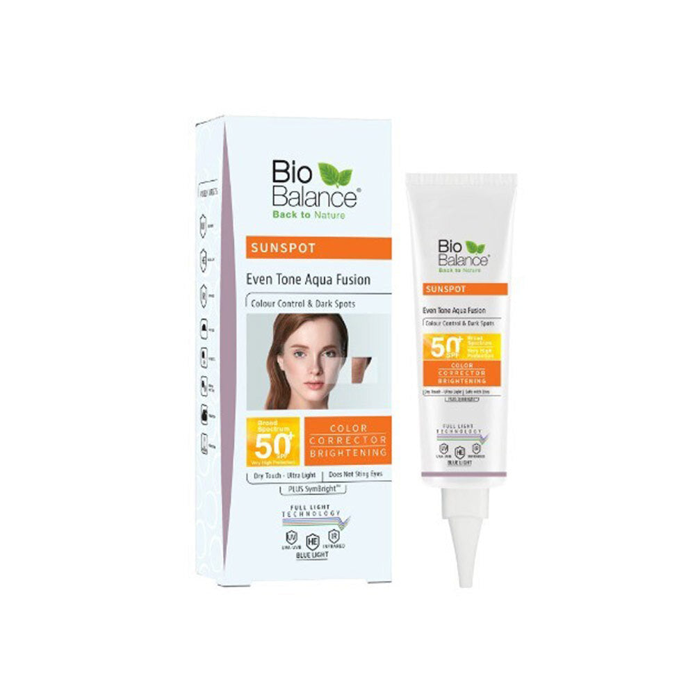 Bio Balance Sunspot 50+SPF Even Tone Aqua - 40 ml Bio Balance