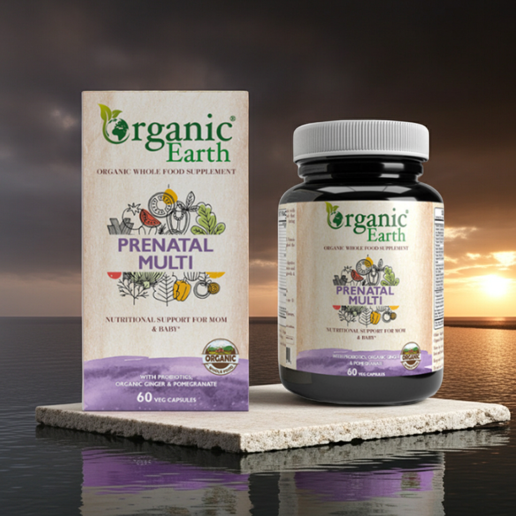 Organic Earth Prenatal Multi 60 Capsules
