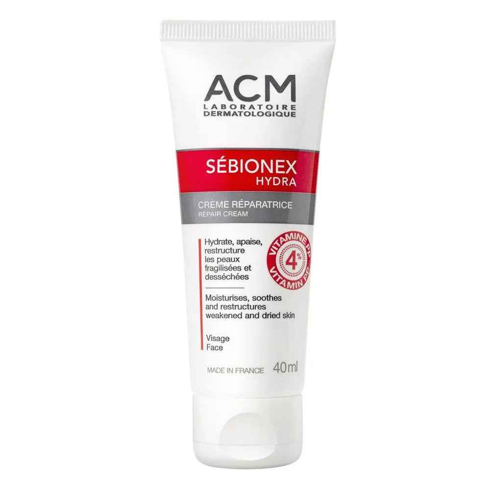 Acm sebionex hydra repair cream, moisturiser for weak and dry skin 40ml