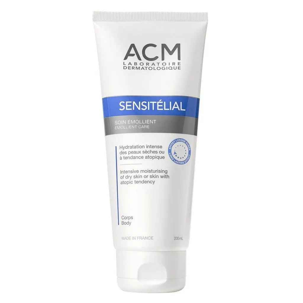 Acm sensitelial emollient care moisturiser for dry & atopy-prone skin 200ml