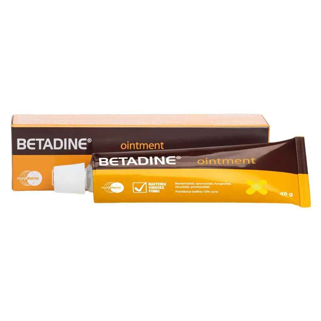 Betadine 10% Povidone-Iodine Antiseptic Ointment – 40g