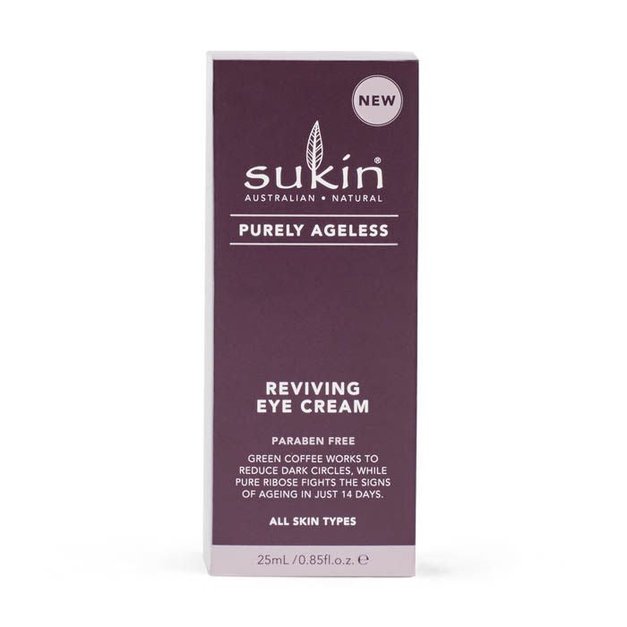 Sukin Purely Ageless Reviving Eye Cream 25ml Sukin