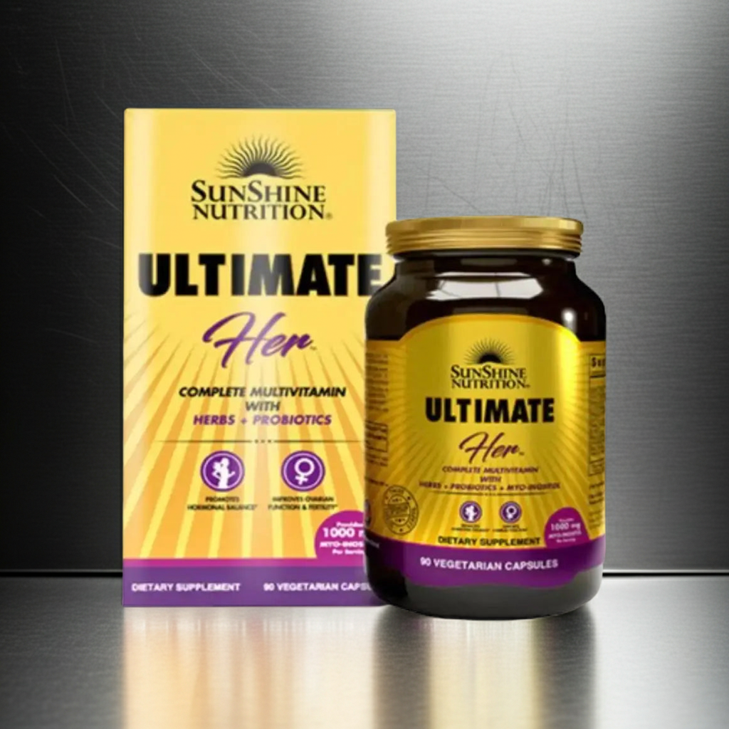 SUNSHINE NUTRITION ULTIMATE HER MULTIVITAMIN CAP 90s Sunshine Nutrition