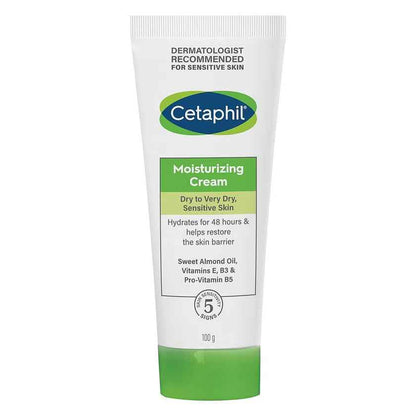 Cetaphil moisturizing cream face & body – dry to very dry sensitive skin 100g