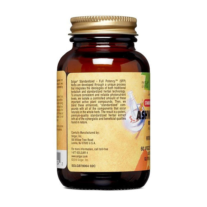 Solgar Ashwagandha Root Extract Vegicaps 60's Solgar