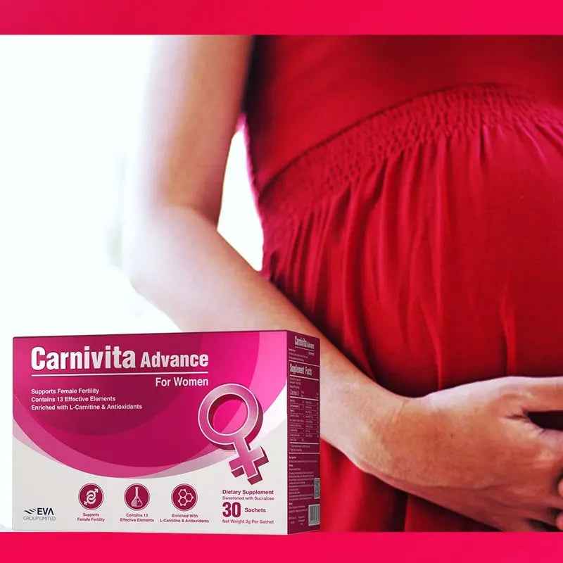 Eva pharma carnivita advance for women – l-carnitine & antioxidant sachets (pack of 30)