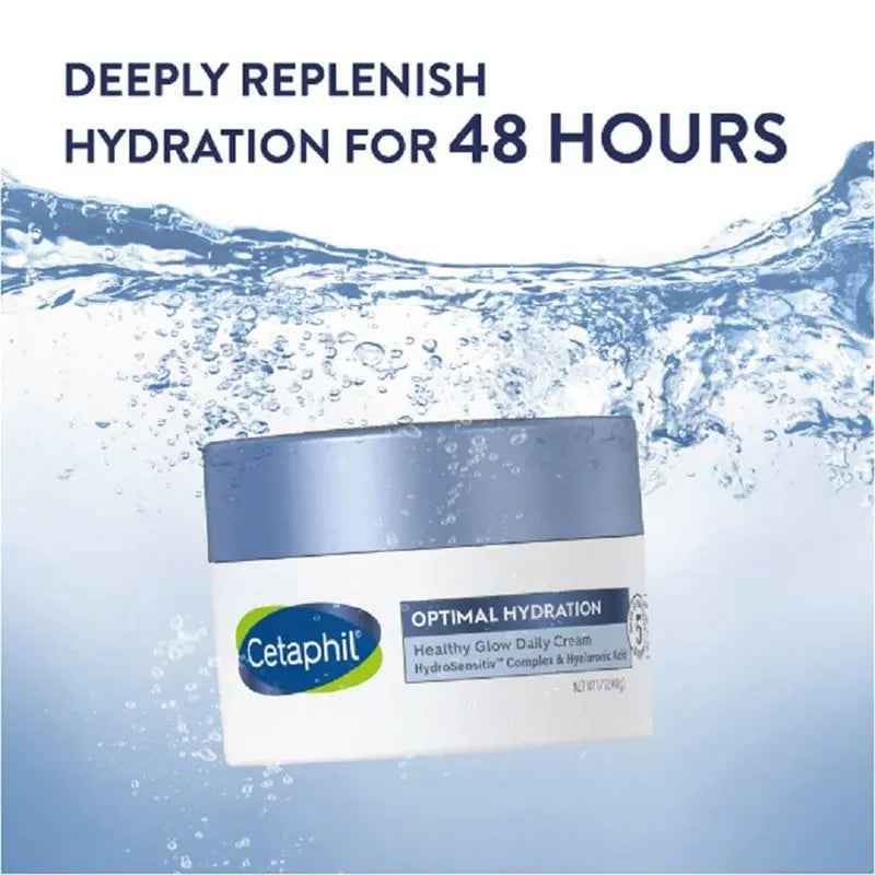 Cetaphil optimal hydration healthy glow daily moisturizing cream 48g