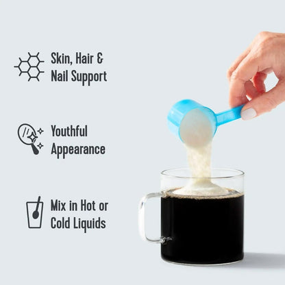 Vital Proteins Bovine Sourced Collagen Peptides Unflavoured Powder For Hair, Skin & Nails 567g Vital Proteins