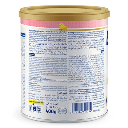 Blemil Plus Optimum Protech Stage 2 Infant Milk Formula For 6 To 12 Months 400g Blemil