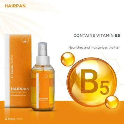 Avalon Hairpan Vitamin Hair Tonic Spray With Dexpanthenol For Damaged Hair 140ml Avalon