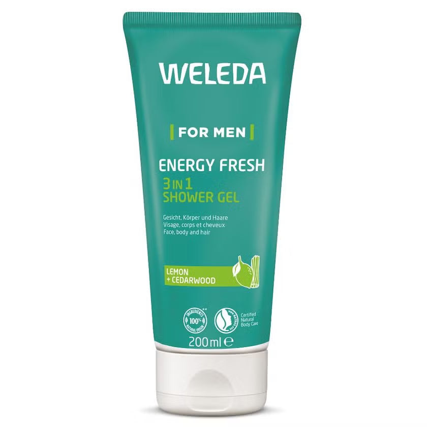 Weleda For Men Energy Fresh 3-in-1 Shower Gel 200ml Weleda