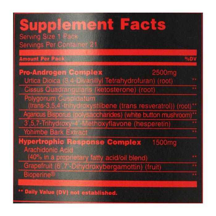Universal Nutrition Animal Test - 21 Packs