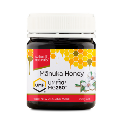 NZ Health UMF 10+ Manuka Honey Immunity, Digestion & Natural Wellness Boost – 250g