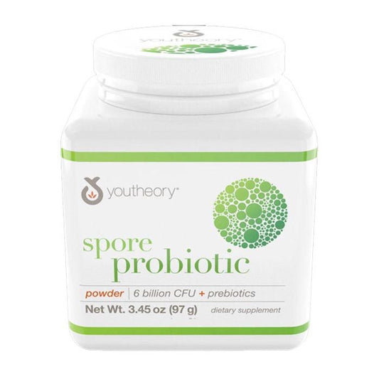Youtheory Spore Probiotic Powder 6 Billion CFU - 3.45 oz (97g) Youtheory