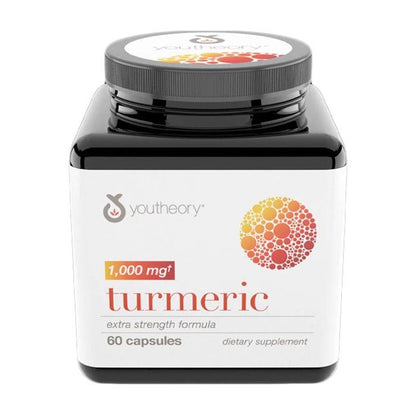 Youtheory Turmeric 1000mg - 60 Capsules Youtheory