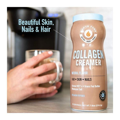 Rapidfire Collagen Creamer 14 Servings 214 g Rapidfire
