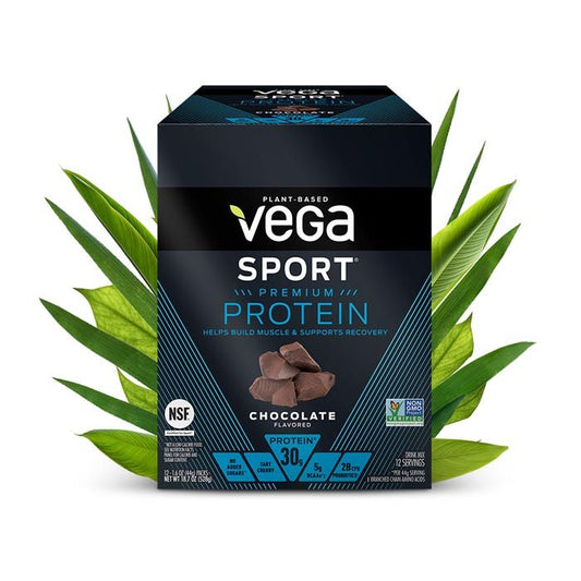 Vega Sport Premium Protein Chocolate 44gx12 Vega Sport