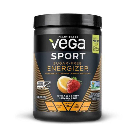 Vega Sport Sugar-Free Energizer Strawberry Lemonade 122g Vega Sport