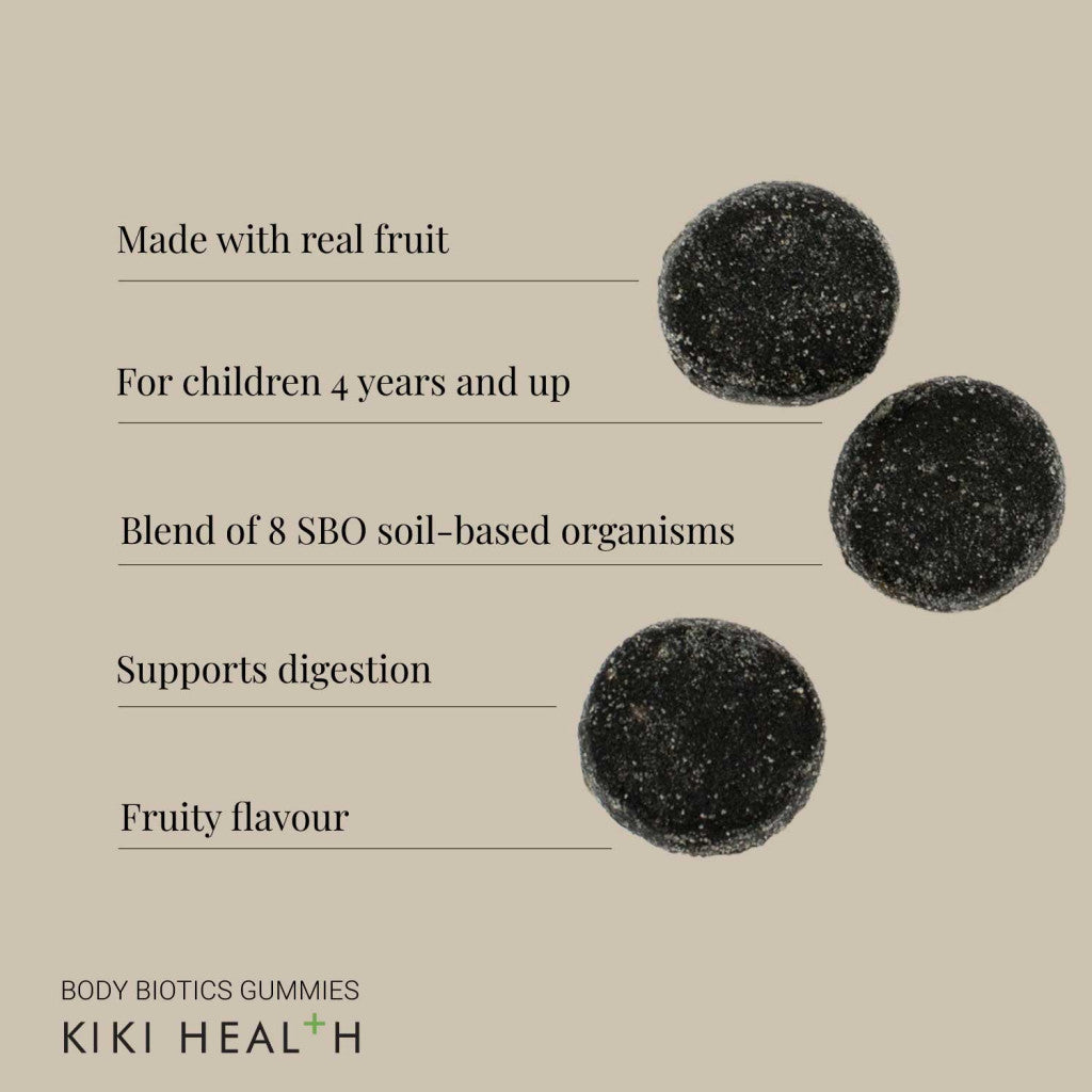 KIKI Health Body Biotics Gummies For Children 4+ - 60 Capsules KIKI Health