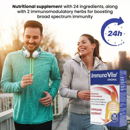 Vital Healthcare Immuno Vital, Vitamins, Zinc and Antioxidants - 30 Tablets Vital Healthcare