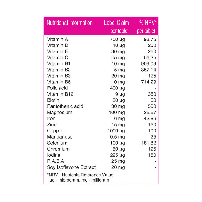Vital Healthcare Vital Meno Plus - 60 Tablets Vital Healthcare