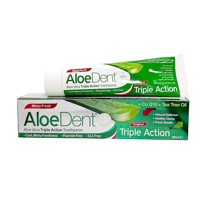 Aloe Dent Toothpaste Triple Action - 100 ml Aloe Dent