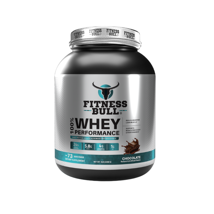 Fitness Bull 100% Whey Protein Chocolate 5LB Fitness Bull