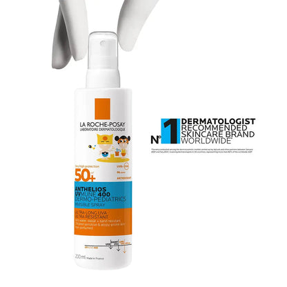 La Roche-Posay Anthelios UVMUNE 400 Dermo Pediatrics SPF50+ Invisible Kids Sunscreen Spray For Face & Body 200ml La Roche-Posay