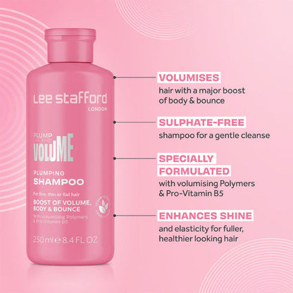 Lee Stafford Plump Up The Volume Shampoo 250ml Lee Stafford