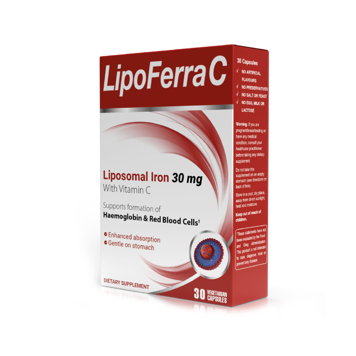 Vital Healthcare Lipoferra C - 30 Capsules Vital Healthcare
