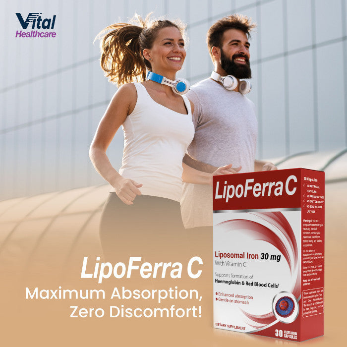 Vital Healthcare Lipoferra C - 30 Capsules Vital Healthcare