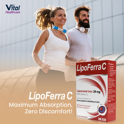 Vital Healthcare Lipoferra C - 30 Capsules Vital Healthcare