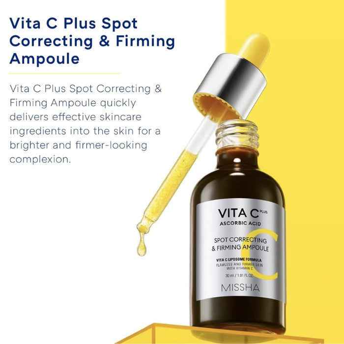 Missha Vita C Plus Spot Correcting & Firming Ampoule - 30ml