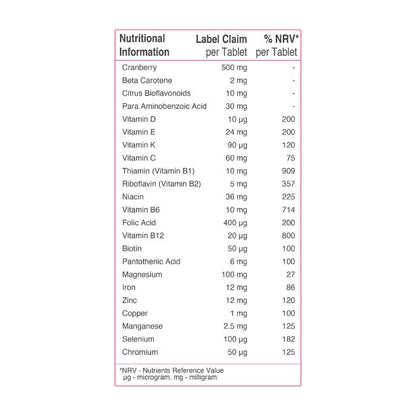 Vital Healthcare Vital Woman Original - 30 Tabs Vital Healthcare