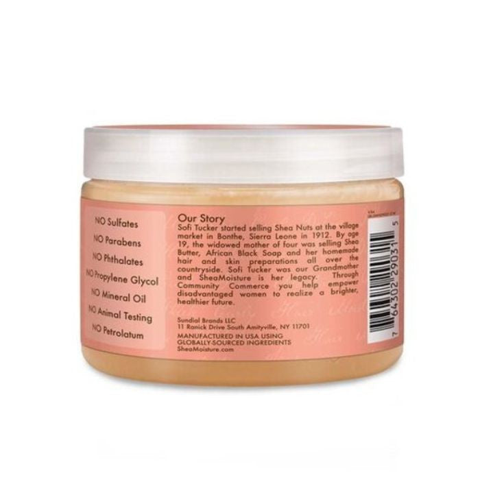Shea Moisture Coconut & Hibiscus Curling Gel Souffle Define Hydrate and Control Frizz Naturally 340g Shea Moisture