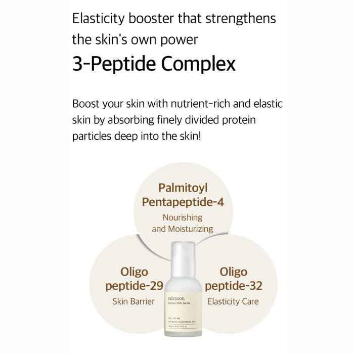 Mixsoon Soybean Milk Moisturizing and Soothing Serum for Skin Barrier, Oil-Water Balance - 50ml