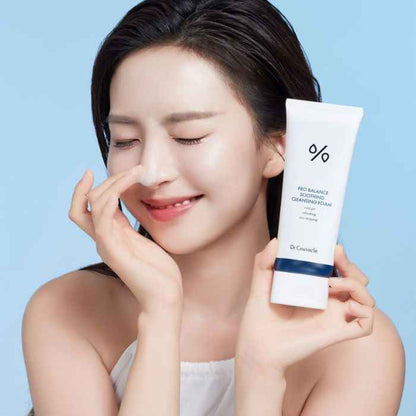 Dr. ceuracle pro balance soothing mild ph gel-to-foam cleanser for sensitive skin 150ml