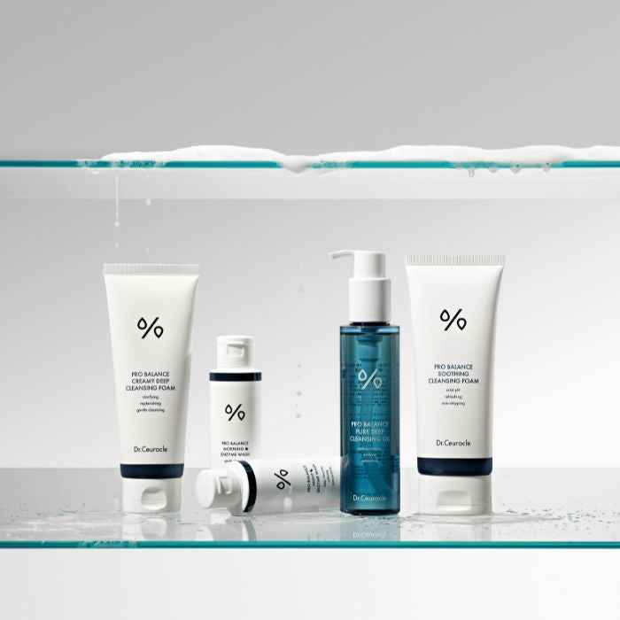 Dr. ceuracle pro balance soothing, mild ph gel-to-foam cleanser for sensitive skin - 150ml